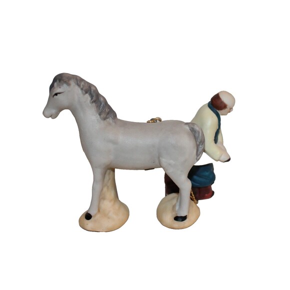 Vintage Venture Memories Porcelain Blacksmith Village Christmas - Picture 3 of 6